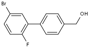 5'-Bromo-2'-fluoro[1,1'-biphenyl]-4-methanol Structure