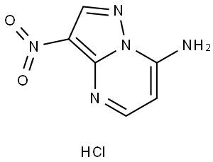 3-nitropyrazolo[1,5-a]pyrimidin-7-amine Structure