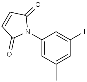 1-(3-Iodo-5-methylphenyl)-1H-pyrrole-2,5-dione Structure