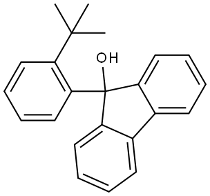 Stereoisomer of 9-[2-(1,1-dimethylethyl)phenyl]-9H-fluoren-9-ol Structure