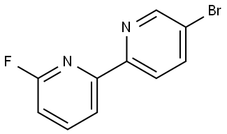 5-Bromo-6'-fluoro-2,2'-bipyridine Structure