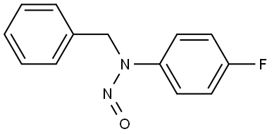 N-benzyl-N-(4-fluorophenyl)nitrous amide Structure