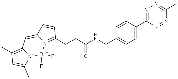 BDP FL methyltetrazine Structure