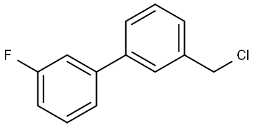 3-(chloromethyl)-3'-fluoro-1,1'-biphenyl Structure