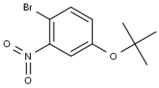 1-bromo-4-(tert-butoxy)-2-nitrobenzene Structure