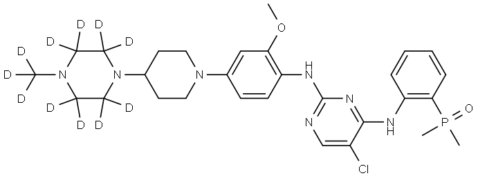 Brigatinib D11 Structure