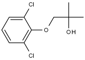 1-(2,6-Dichlorophenoxy)-2-methyl-2-propanol Structure