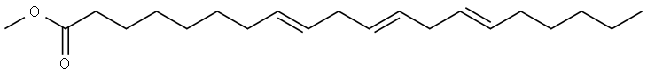 All Trans-8,11,14-Eicosatrienoic Methyl Ester Structure