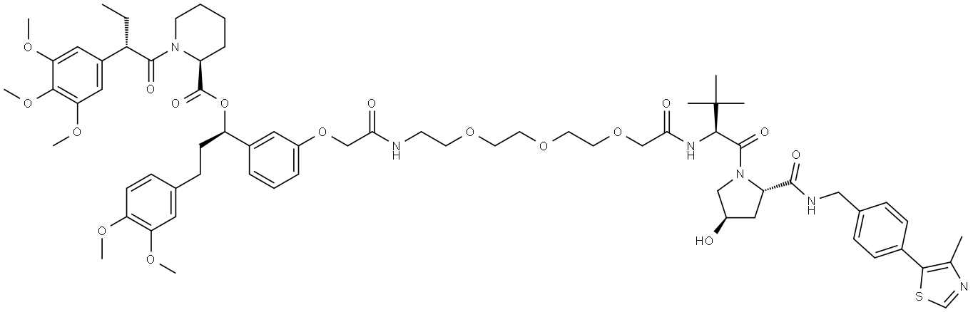 PROTAC FKBP Degrader-3 Structure