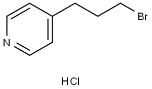 4-(3-Bromopropyl)pyridine hydrochloride 구조식 이미지