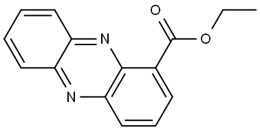 Ethyl 1-phenazinecarboxylate Structure