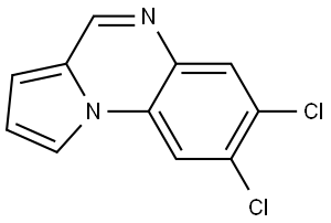 7,8-Dichloropyrrolo[1,2-a]quinoxaline Structure