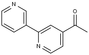 1-[2,3'-Bipyridin]-4-ylethanone Structure