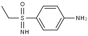 (4-aminophenyl)(ethyl)imino-lambda6-sulfanone dihydrochloride Structure