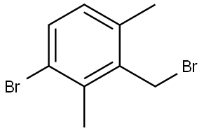 1-Bromo-3-(bromomethyl)-2,4-dimethylbenzene Structure