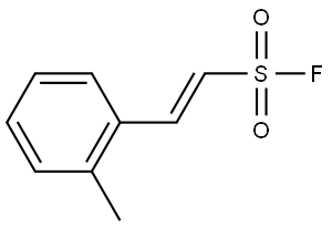 (1E)-2-(2-Methylphenyl)ethenesulfonyl fluoride 구조식 이미지