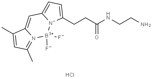 BODIPY FL-EDA Structure