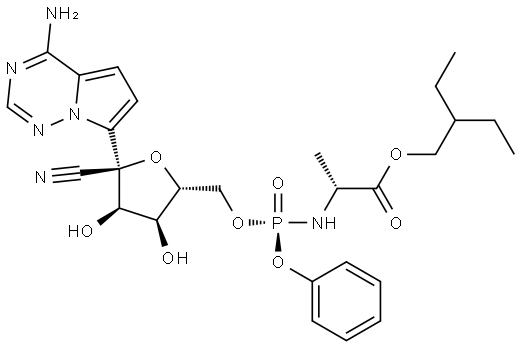 Remdesivir Impurity 44 Structure