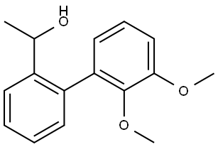 2',3'-Dimethoxy-α-methyl[1,1'-biphenyl]-2-methanol Structure