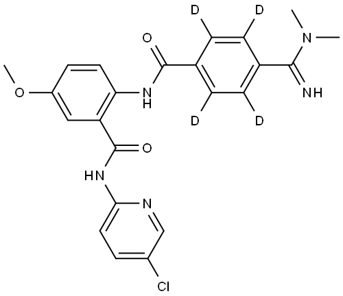 Betrixaban D4 Structure