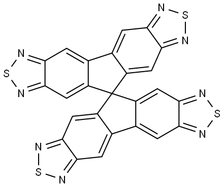 9,9′-spirobi[fluoreno[2,3-c:6,7-c′]bis([1,2,5]thiadiazole) Structure