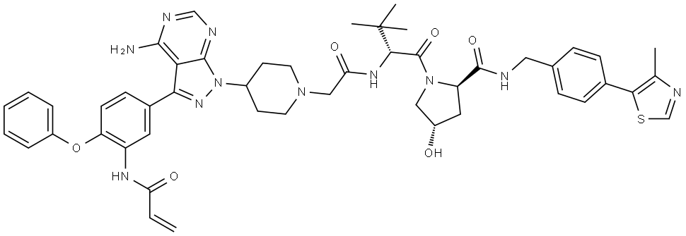 PROTAC Her3 Degrader-8 Structure