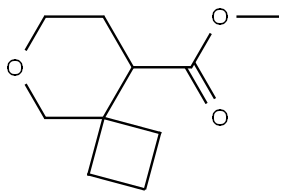 methyl 6-oxaspiro[3.5]nonane-9-carboxylate Structure