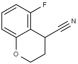 5-fluoro-2H-chromene-4-carbonitrile Structure