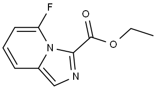 ethyl 5-fluoroimidazo[1,5-a]pyridine-3-carboxylate Structure