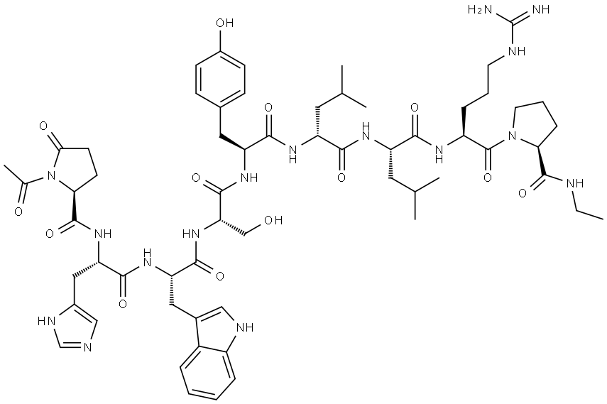 Pro(Ac)]1-Leuprolide Structure