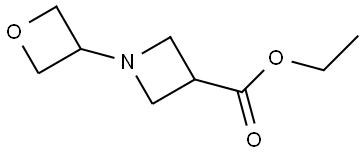 ethyl 1-(oxetan-3-yl)azetidine-3-carboxylate Structure