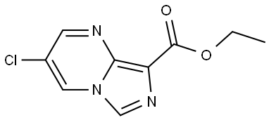 ethyl 3-chloroimidazo[1,5-a]pyrimidine-8-carboxylate Structure