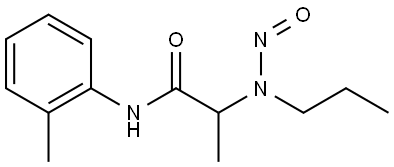 N1-Nitroso Propitocaine Structure