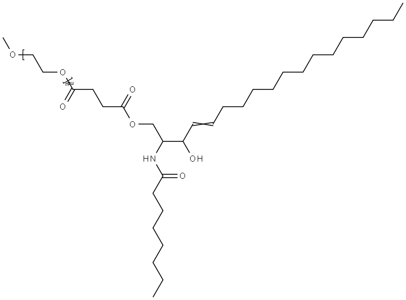 C8 PEG2 CERAMIDE Structure