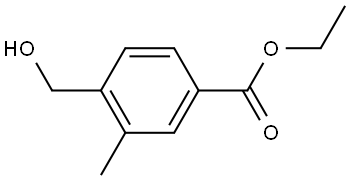 ethyl 4-(hydroxymethyl)-3-methylbenzoate Structure