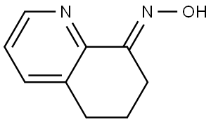 (E)-6,7-Dihydroquinolin-8(5H)-one oxime Structure