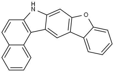 7H-benzo[g]benzofuro[2,3-b]carbazole Structure