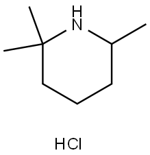 2,2,6-trimethylpiperidine hydrochloride Structure