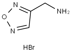 (1,2,5-oxadiazol-3-yl)methanamine hydrobromide Structure