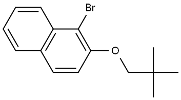 1-Bromo-2-(2,2-dimethylpropoxy)naphthalene Structure