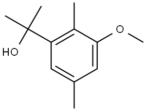 2-(3-methoxy-2,5-dimethylphenyl)propan-2-ol Structure