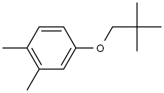 4-(2,2-Dimethylpropoxy)-1,2-dimethylbenzene Structure