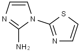 1-(thiazol-2-yl)-1H-imidazol-2-amine Structure