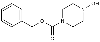 4-Cbz-piperazin-1-ol Structure