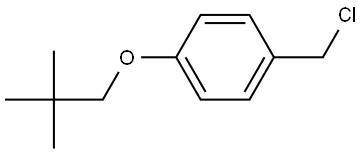 1-(Chloromethyl)-4-(2,2-dimethylpropoxy)benzene Structure