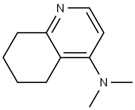 5,6,7,8-Tetrahydro-N,N-dimethyl-4-quinolinamine Structure