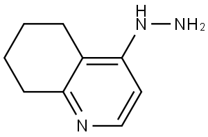 4-Hydrazinyl-5,6,7,8-tetrahydroquinoline Structure