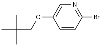 2-Bromo-5-(2,2-dimethylpropoxy)pyridine Structure