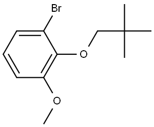 1-Bromo-2-(2,2-dimethylpropoxy)-3-methoxybenzene Structure