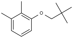 1-(2,2-Dimethylpropoxy)-2,3-dimethylbenzene Structure